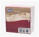 Acheter Serviette papier Tork gauffree bordeaux liseré graphique 40x40