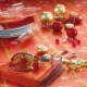 Acheter Rouleau toile de lin noel Volga rouge 1,20 x 10 m colis de 9