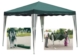 Acheter Tonnelle pliante 3 x 3 m verte aluminium acier polyester Scotchgard