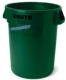Acheter Conteneur Brute Rubbermaid rond 121 Litres vert