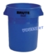 Acheter Conteneur Brute Rubbermaid rond 121 Litres bleu