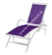 Acheter Bain de soleil aluminium textilène couleur blanc