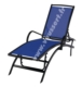 Acheter Bain de soleil aluminium textilène couleur bleu