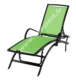 Acheter Bain de soleil aluminium textilène couleur vert anis