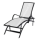 Acheter Bain de soleil aluminium textilène couleur blanc