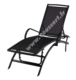 Acheter Bain de soleil aluminium textilène couleur noir