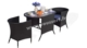 Acheter Ensemble pour balcon 2 fauteuils encastrables et 1 table ovale