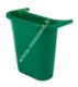 Acheter Bac Rubbermaid de separation poubelle tris selectif 4,5 Litres vert