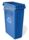 Acheter Container Rubbermaid Slim Jim bleu avec aeration 87 litres