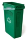 Acheter Container Rubbermaid Slim Jim vert avec aeration 87 litres