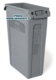 Acheter Container Rubbermaid Slim Jim gris avec aeration 87 litres