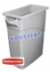 Acheter Poubelle tri selectif Slim Jim Rubbermaid 60 litres grise