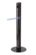 Acheter Cendrier extérieur modern silver finition noire ashtray