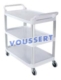 Acheter Chariot Rubbermaid XTRA blanc ouvert