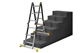 Acheter Echelle articulee pro telescopique 0,95 m / 2,95 aluminium Centaure