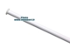 Acheter Barre de rideau de douche droite extensible 105 - 185 cm