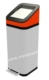 Acheter Poubelle a pedale grand volume Rossignol 80 L blanc orange Voguia