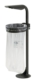 Acheter Collecteur de ville sac transparent Vigipirate poteau platine Capelo