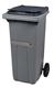 Acheter Conteneur déchets 2 roues 240 Litres couvercle gris barre ventrale