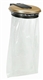 Acheter Collecteur de dechet mural avec couvercle beige