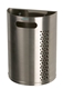 Acheter Poubelle exterieure décrochable inox 40 L murale / Poteau Rossignol