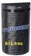 Acheter Poubelle exterieure décrochable 60 L murale Gris manganèse Rossignol