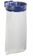 Acheter Collecteur dechet mural bleu ral 5002
