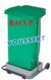 Acheter Poubelle de cuisine HACCP  Collecpro vert 110 litres