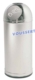 Acheter Poubelle Rossignol inox avec cendrier 52 litres