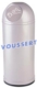 Acheter Poubelle Rossignol gris avec cendrier 52 litres