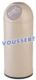 Acheter Poubelle Rossignol Beige sans cendrier 52 litres