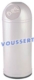 Acheter Poubelle Rossignol Gris sans cendrier 52 litres