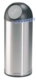 Acheter Poubelle Rossignol Inox Brosse sans cendrier 52 litres