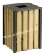 Acheter Poubelle bois exterieure Rossignol 50 L carree