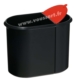 Acheter Poubelle tri selectif Rossignol bureau noir rouge