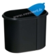 Acheter Poubelle tri selectif Rossignol bureau noir bleu