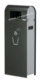 Acheter Poubelle exterieure murale Rossignol 40 L gris Apollo