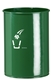 Acheter Poubelle pivotante decrochable Rossignol ronde 27 L verte