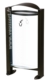 Acheter Poubelle exterieure Rossignol vigipirate 60 L sur pieds