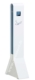 Acheter Cendrier exterieur Rossignol 5 L sur pieds blanc bleu