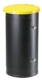 Acheter Poubelle 110 L  gris manganese jaune Carena