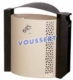 Acheter Poubelle exterieure ARKEA grand volume MURALE Beige 40 Litres avec cendrier