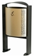 Acheter Poubelle exterieure ARKEA grand volume SUR PIED beige 40 Litres sans cendrier