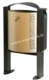 Acheter Poubelle exterieure ARKEA grand volume SUR PIED beige 40 Litres avec cendrier