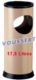 Acheter Cendrier poubelle Kipso 17,5 L beige