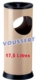 Acheter CENDRIER corbeille Etouffoir KIPSO 17,5 L Beige