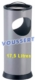 Acheter CENDRIER corbeille SABLE KIPSO 17,5 L Gris