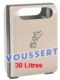 Acheter Corbeille Parcnet 30 litres murale beige