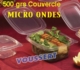 Acheter Barquette micro ondes à couvercle à charnière 500 grs colis de 200