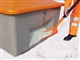 Acheter Bac a sel et sable 200 litres avec couvercle avec ouverture